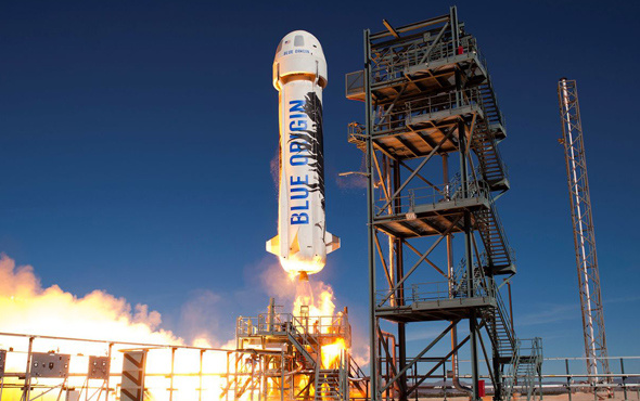 Geri sayım başladı! Blue Origin uzay turizmi için tarih verdi