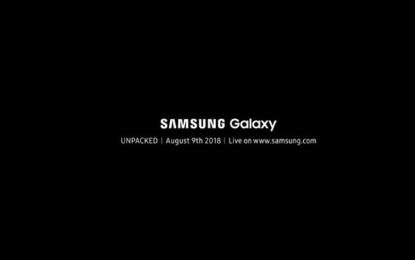Samsung Galaxy Note 9 etkinliğinin detayları belli oldu!