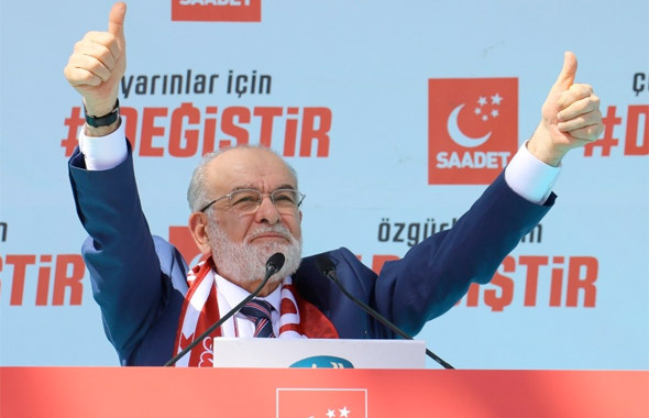 Ali Koç, Saadet Partisi liderine moral ve ümit oldu! Dip dalga...