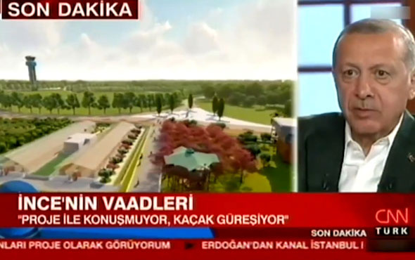 Cumhurbaşkanı Erdoğan'dan 'Millet bahçesi' açıklaması: Central Park'ın...