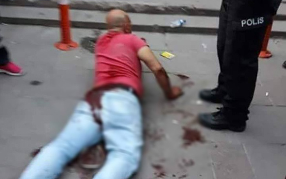 Tacizciyi sokak ortasında hadım etti! Ankara'da şok görüntüler