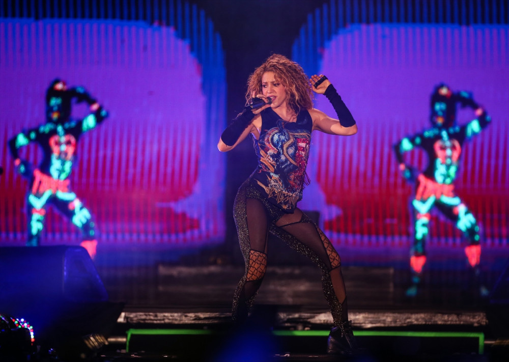 Shakira'dan muhteşem konser!
