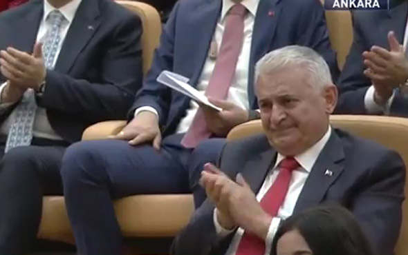 Erdoğan madalya töreninde konuştu Binali Yıldırım ağladı