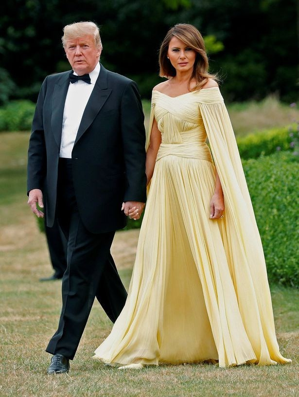 Kıyafet seçimleriyle olay olan Melania Trump bakın kime benzetildi!