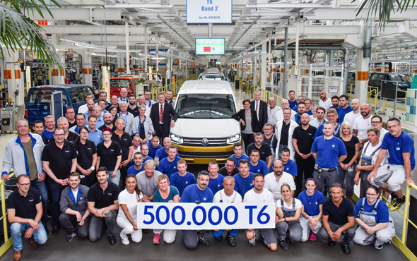Volkswagen Ticari Araç'tan üretimde büyük başarı!