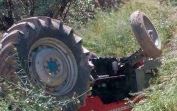 Tokat'ta traktör devrildi 3 kişi öldü