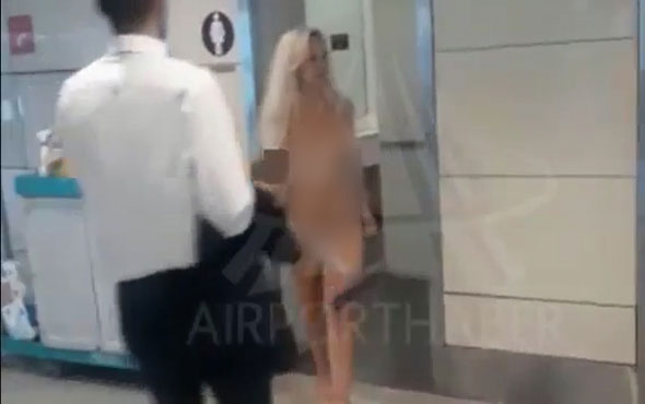 Atatürk Havaalanı'nda 'çıplak kadın yolcu' alarmı