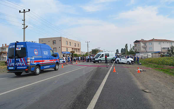 Tekirdağ’da korkunç kaza: 3 ölü!