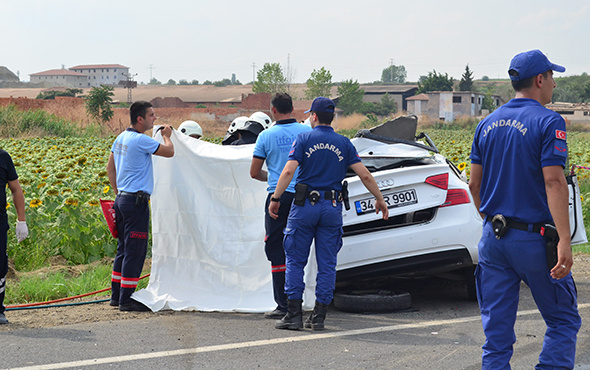 Tekirdağ’da korkunç kaza: 3 ölü!