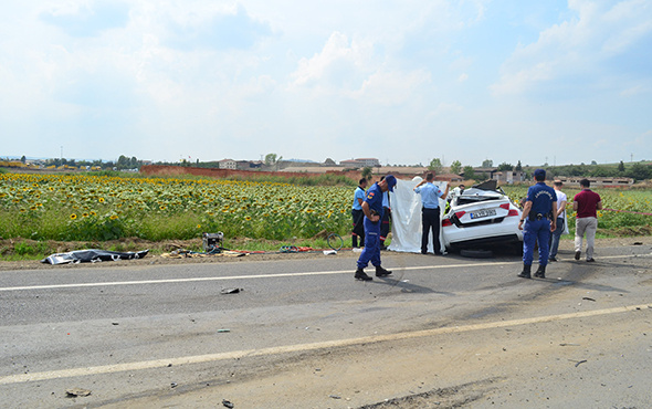 Tekirdağ’da korkunç kaza: 3 ölü!