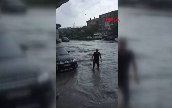 İstanbul'da yağışlar metro seferlerini vurdu! Seferler iptal