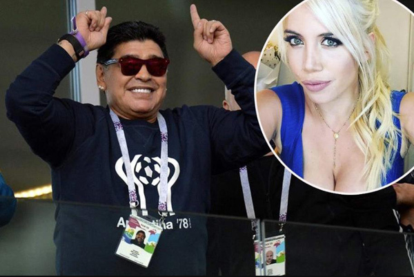 Yasak aşk bombası! Maradona evli kadınla otelde basıldı