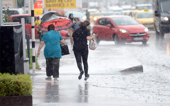 İstanbul hava durumu Meteoroloji uyardı saat verdi
