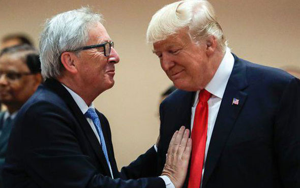  Juncker'den Trump'a: Siz salaklık etmek istiyorsanız...