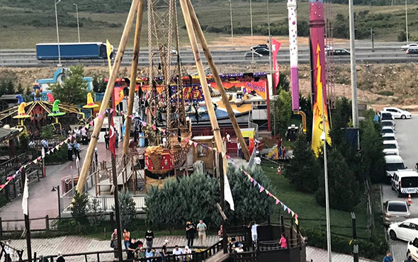 İstanbul'da lunapark faciası: 1 ölü!