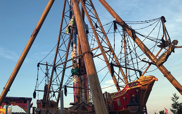 İstanbul'da lunapark faciası: 1 ölü!