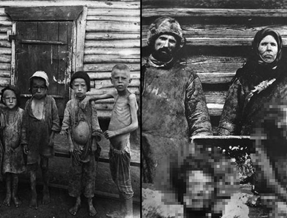Rusya'daki kıtlığın korkunç fotoğraflar