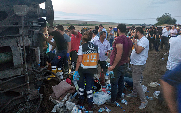 Tekirdağ’da tren kazası: 10 ölü, 73 yaralı!