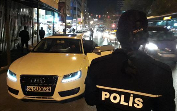 İstanbul'da asayiş uygulaması: 4 gözaltı