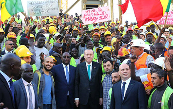 Türkiye'ye bir destek de Senegal'den