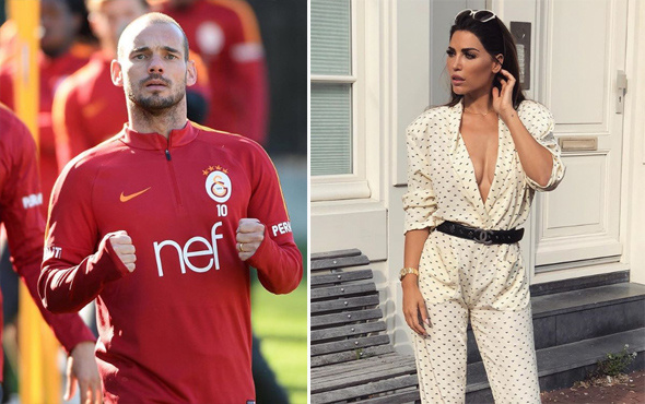 Wesley Sneijder Yolanthe Cabau çifti boşanıyor mu? Son noktayı koydu