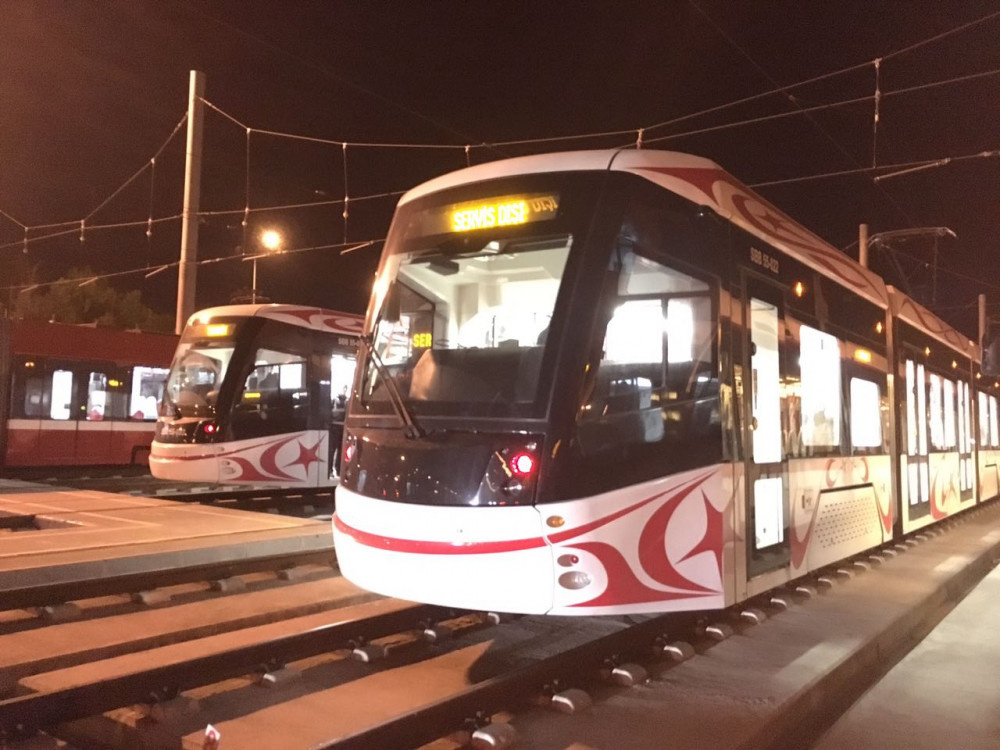 Türkiye'den dünyaya tramvay ihracatı başladı