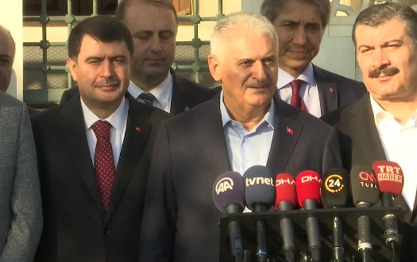 TBMM Başkanı Binali Yıldırım: Bu saldırıyı kınıyoruz