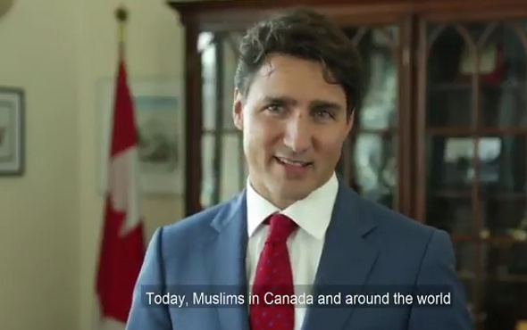 Kanada Başbakanı, bayram mesajına 'Esselamü Aleyküm' diyerek başladı