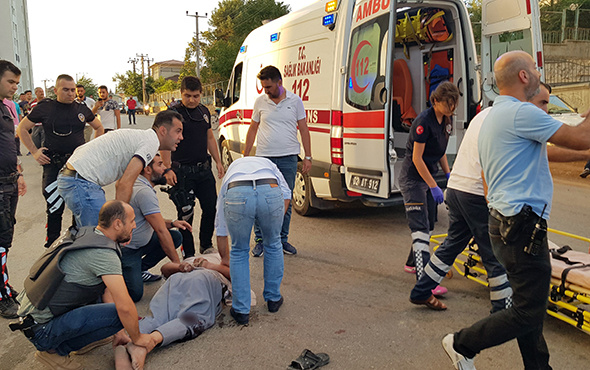 Pompalı dehşeti: Polise ateş açınca ayağından vuruldu!