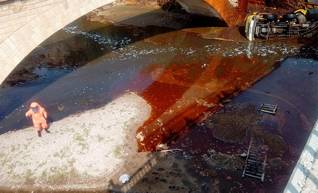 Karabük'te kimyasal madde paniği balıkları bile öldürdü