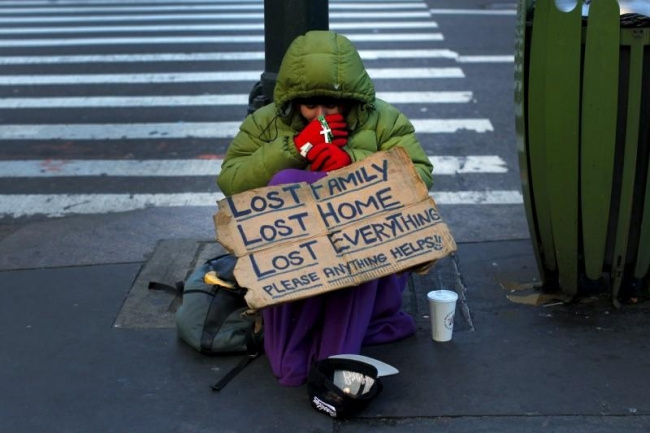 ABD'de evsizlerin sayısı artıyor