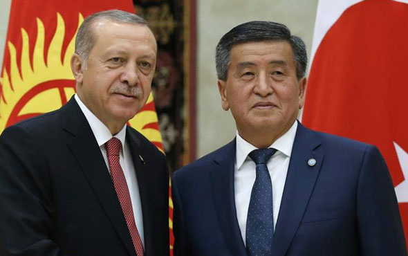 Erdoğan'dan Kırgızistan'a FETÖ uyarısı