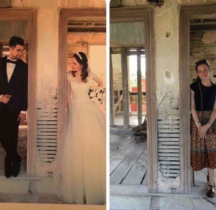 Şehit eşi düğün fotoğraflarını yeniden çektirdi! Ama bu kez yalnız...