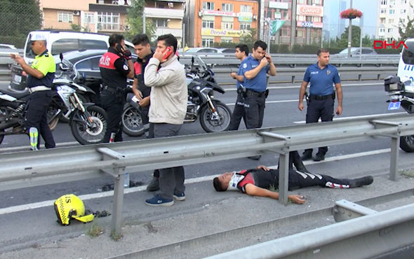 Çağlayan'da polis ekipleri kaza yaptı! Çok sayıda ambulans olay yerinde