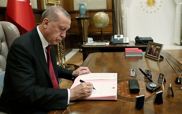 Erdoğan imzaladı Resmi Gazete'de yayımlandı