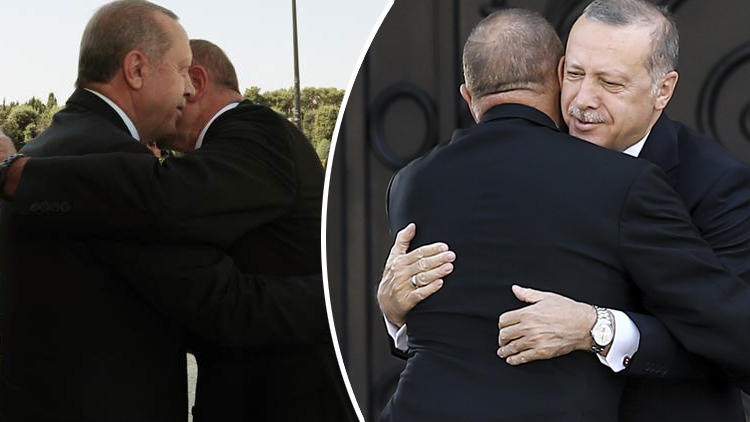  İlham Aliyev'den Cumhurbaşkanı Erdoğan'a sıcak karşılama!