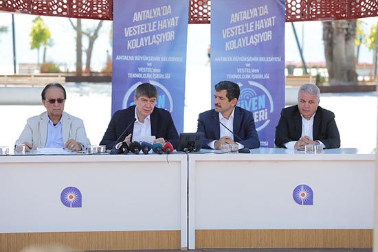 Antalya Büyükşehir Belediyesi ve Vestel’den Teknolojik İş Birliği 