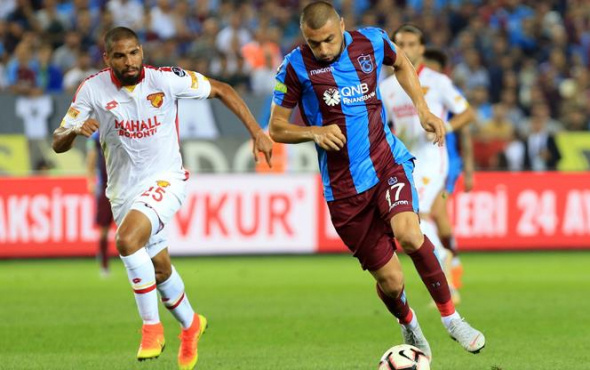 Trabzonspor'un yüzü gülmüyor: Göztepe'ye de yenildiler!