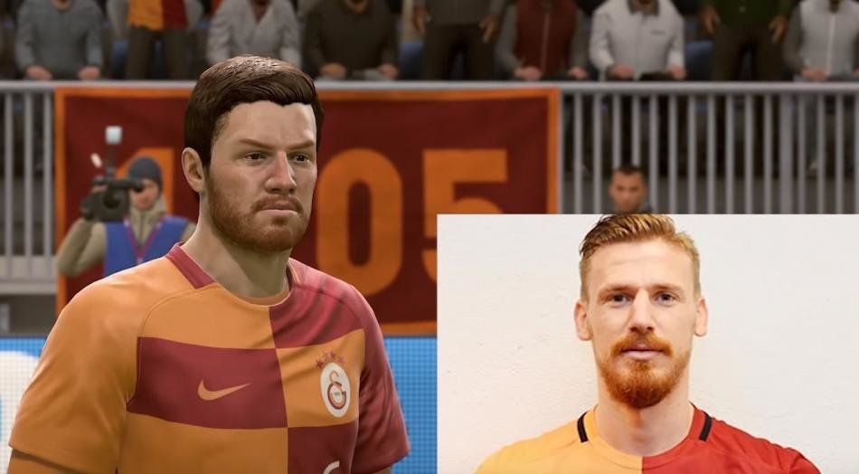 FIFA 19'da Süper Lig oyuncularının suratları şaşırttı!