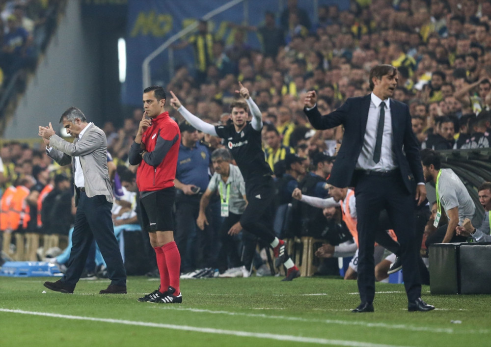 Fenerbahçe Beşiktaş maçının fotoğrafları