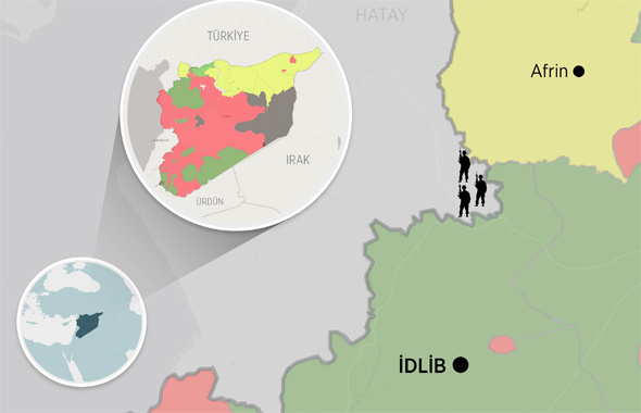 İdlib'deki terör grupları 20 bine yakın militan İdlib'de savaşıyor