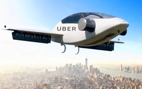 Uber 'uçan taksi'ler için ilk şehirlerini belirledi!