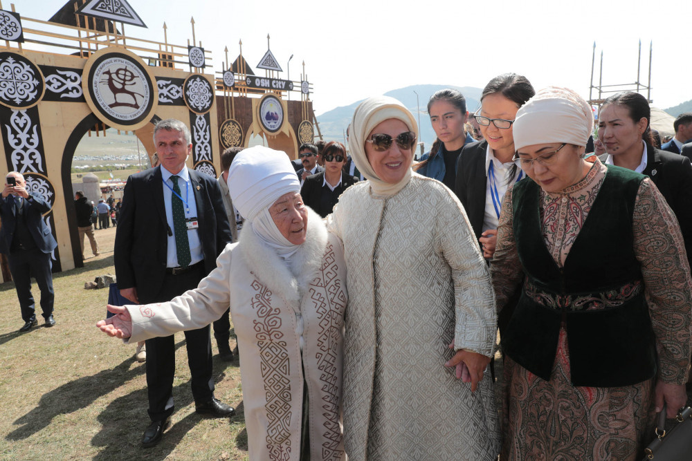 Emine Erdoğan Kırçın Yaylasını ziyaret etti