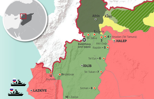 İdlib nerede şu anda kimin elinde? İdlib'in son haritasına bakın!