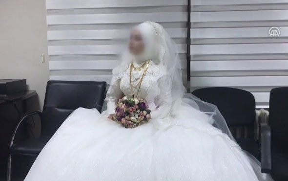  14 yaşındaki çocuk gelin evlenmekten son anda kurtarıldı! 