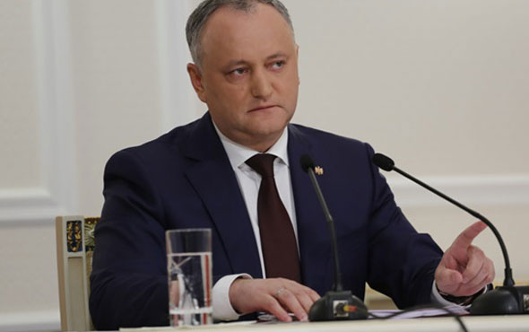  Moldova Cumhurbaşkanı trafik kazası geçirdi
