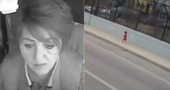 Kaybolan bebeğin imdadına kadın otobüs şoförü yetişti!