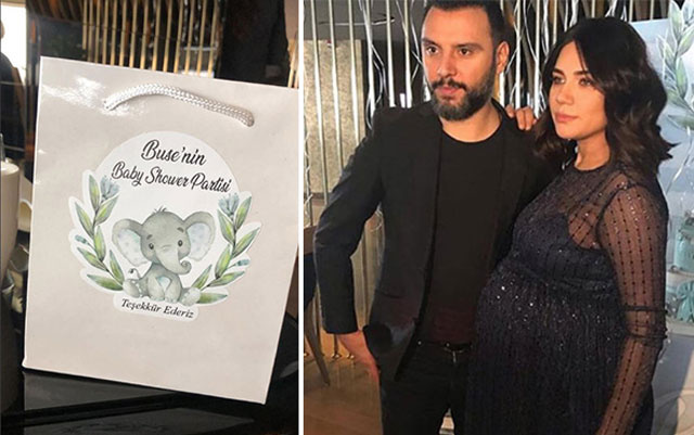 Alişan ve Buse Varol çiftinden Baby Shower partisi