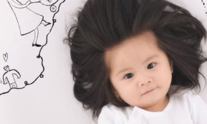 Saçları ile ünlenen bebek Chanco milyarder oldu!