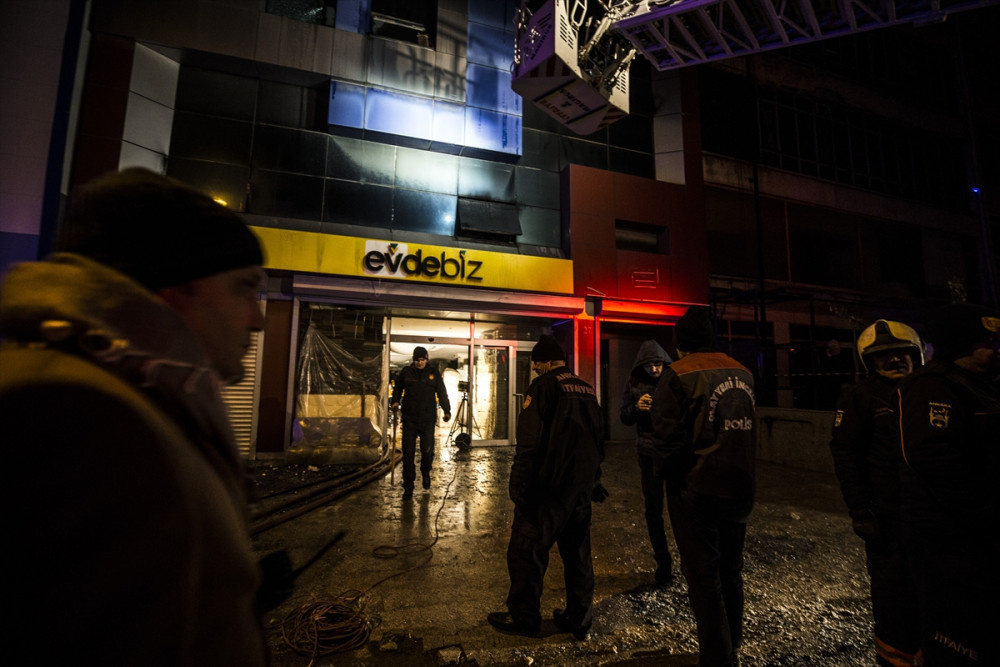 Ankara Mobilyacılar Sitesinde yangın: 5 işçi hayatını kaybetti